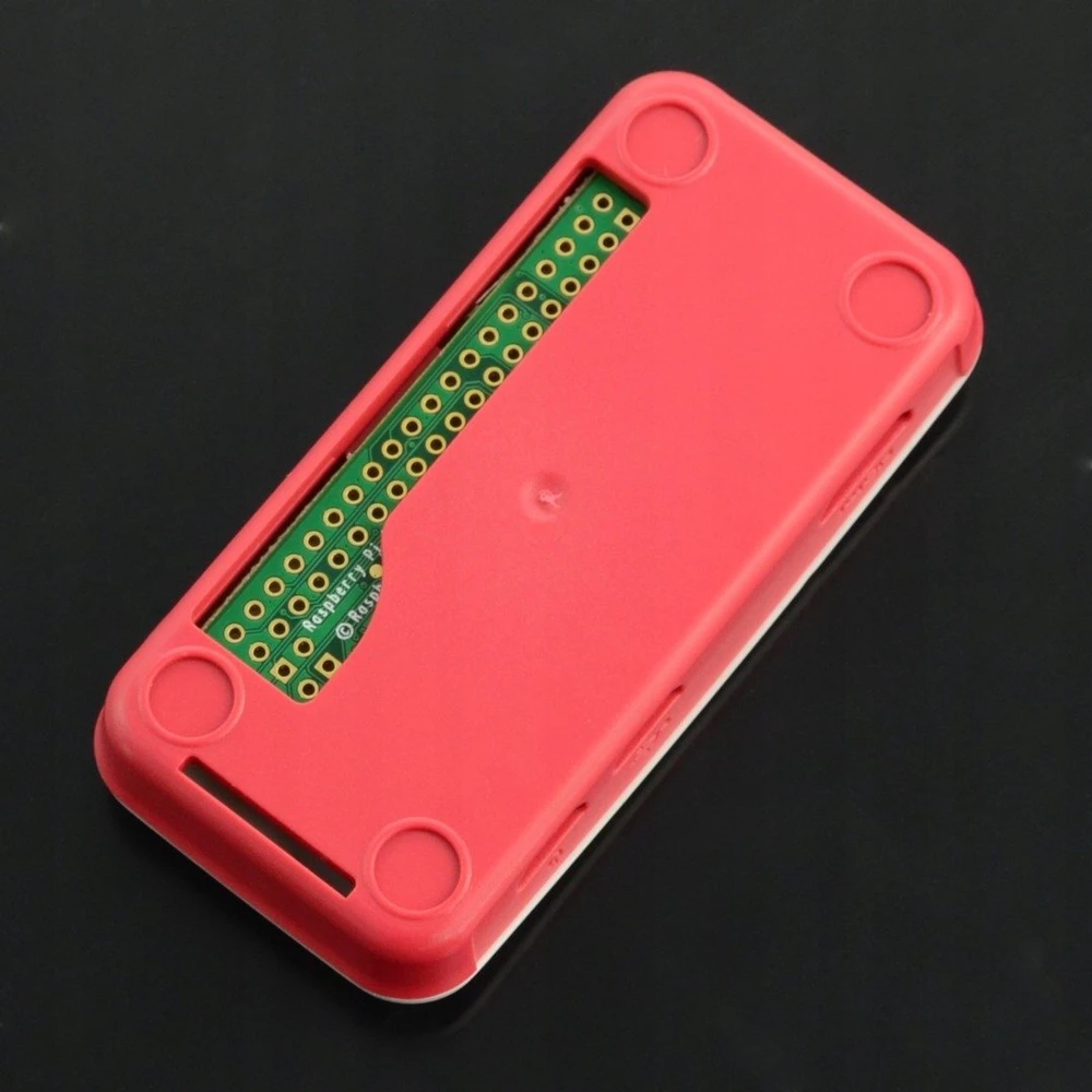 Oficjalny Raspberry Pi Zero etui - raudona-balta