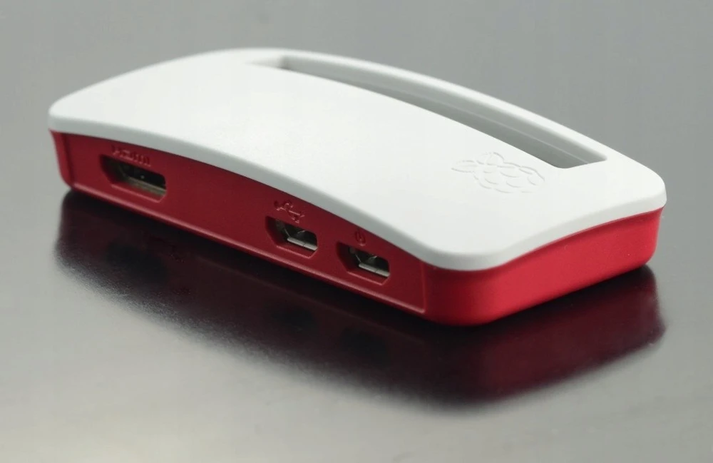 Oficjalny Raspberry Pi Zero etui - raudona-balta