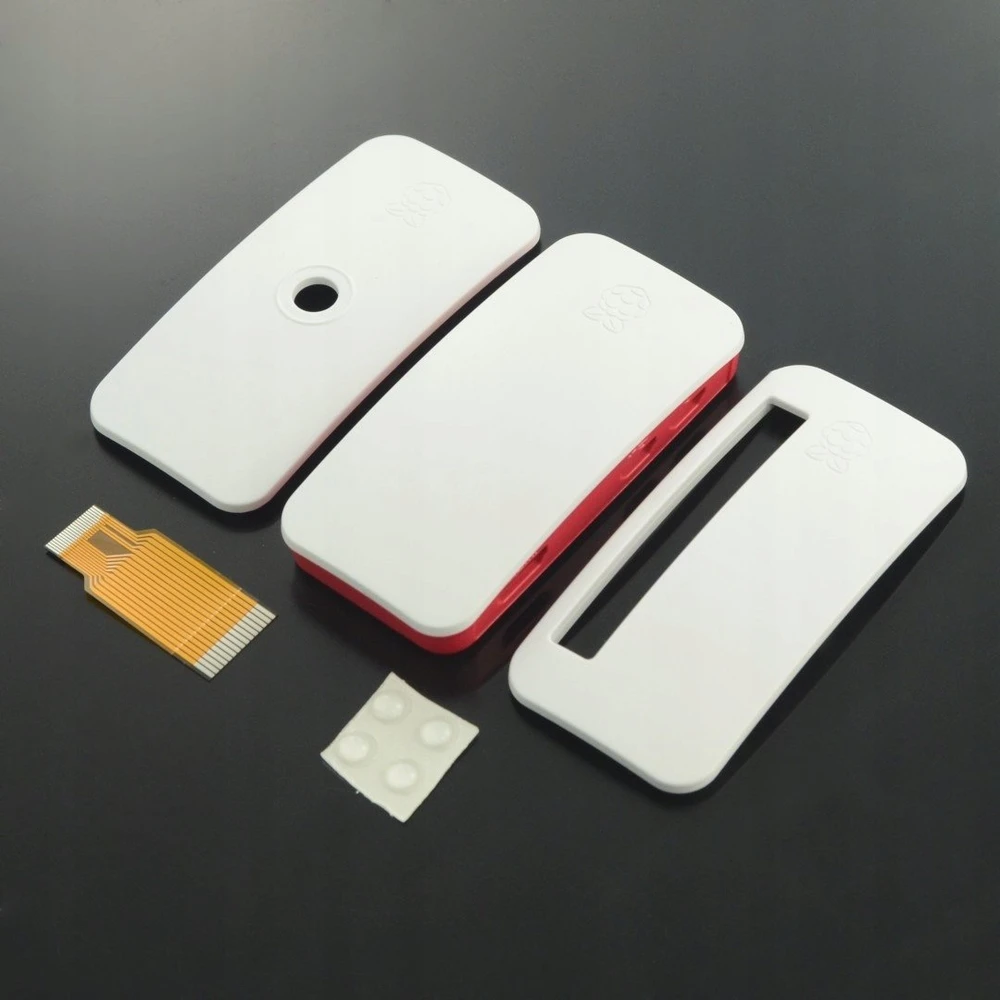 Oficjalny Raspberry Pi Zero etui - raudona-balta
