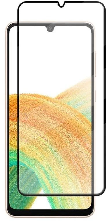 OG 6D aukščiausios kokybės grūdintas stiklas – iki Samsung Galaxy A33 5G juodas