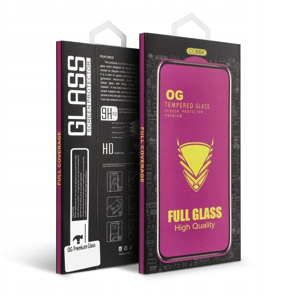OG 6D Premium Glass - for Iphone 17 Air juodas
