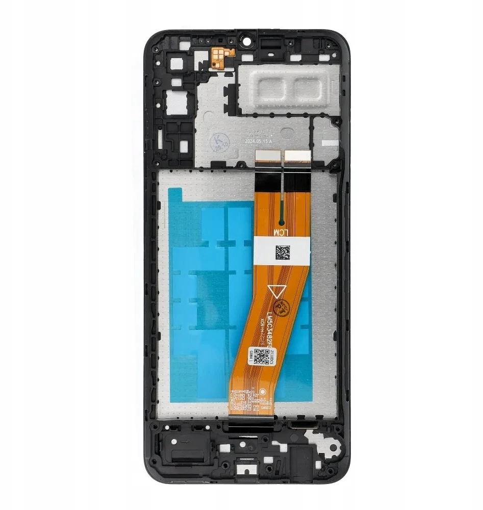 OG Originalus LCD ekranas, skirtas SAMSUNG A04E A042 F/M OEM su rėmeliu