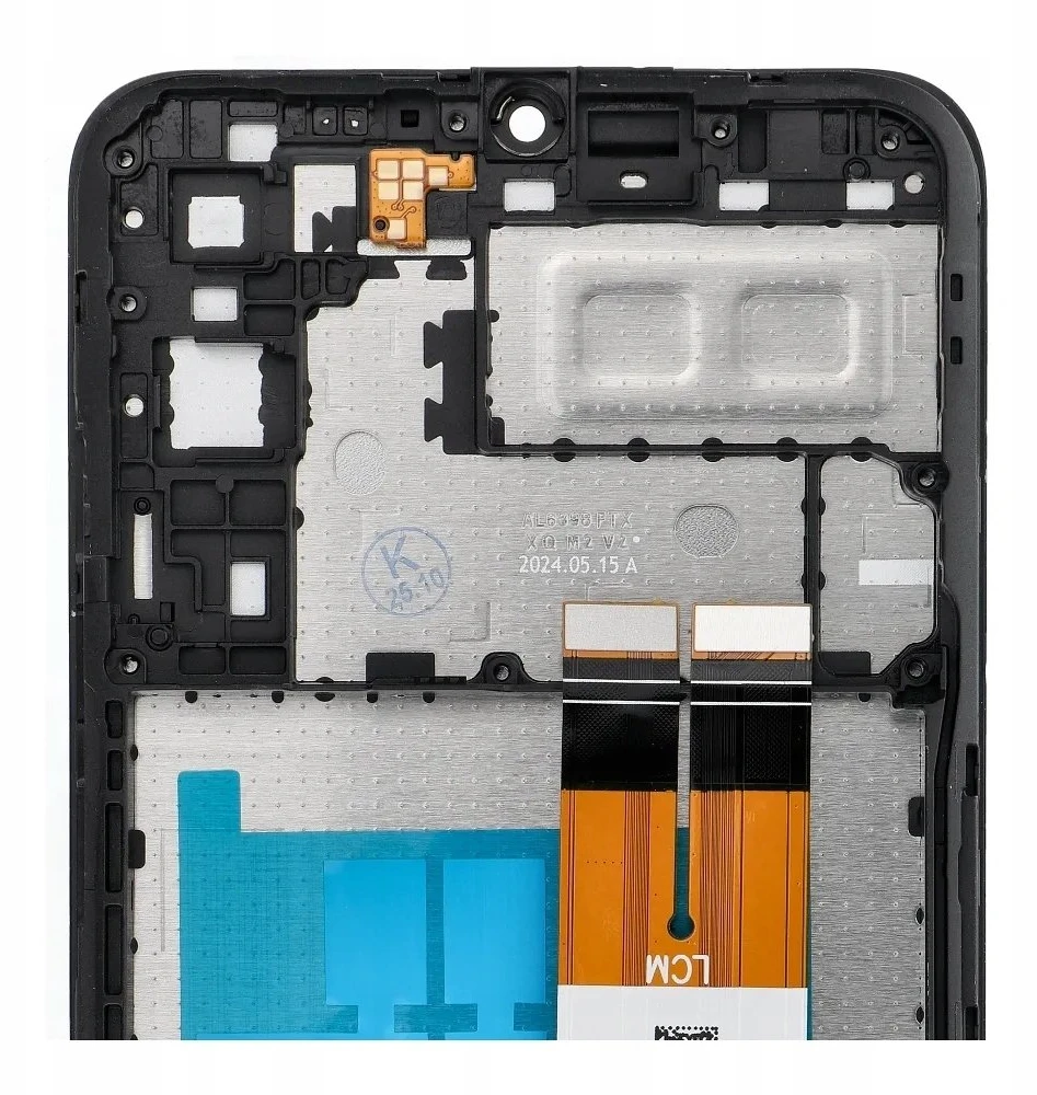 OG Originalus LCD ekranas, skirtas SAMSUNG A04E A042 F/M OEM su rėmeliu