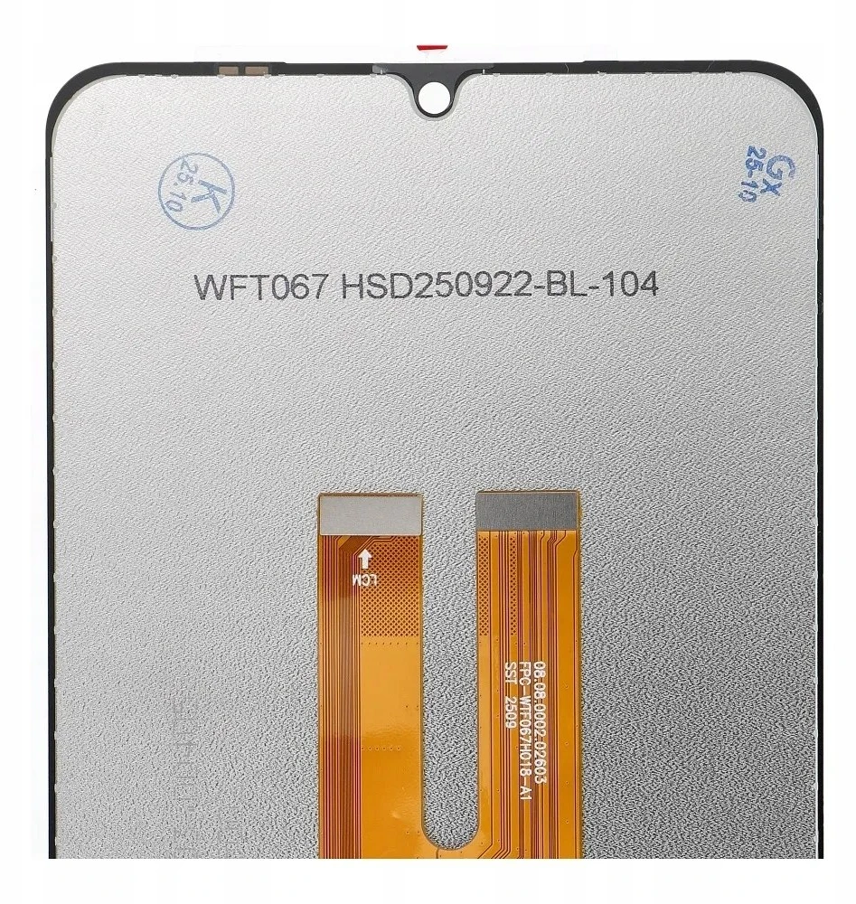 OG Originalus LCD ekranas, skirtas SAMSUNG A06 A065F/A065M OEM, be rėmelio