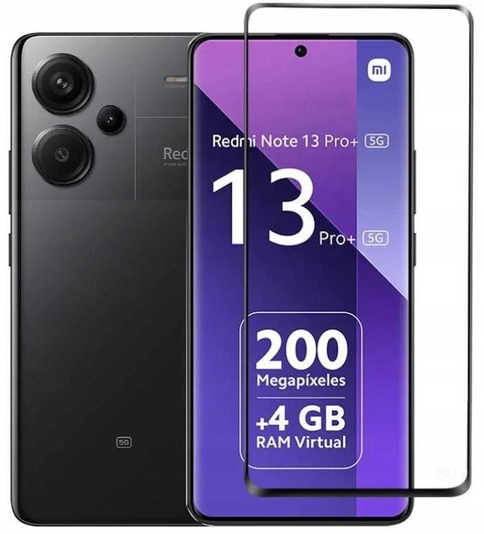 OG Premium Glass - skirtas Xiaomi Redmi Note 13 Pro+ 5G juodas