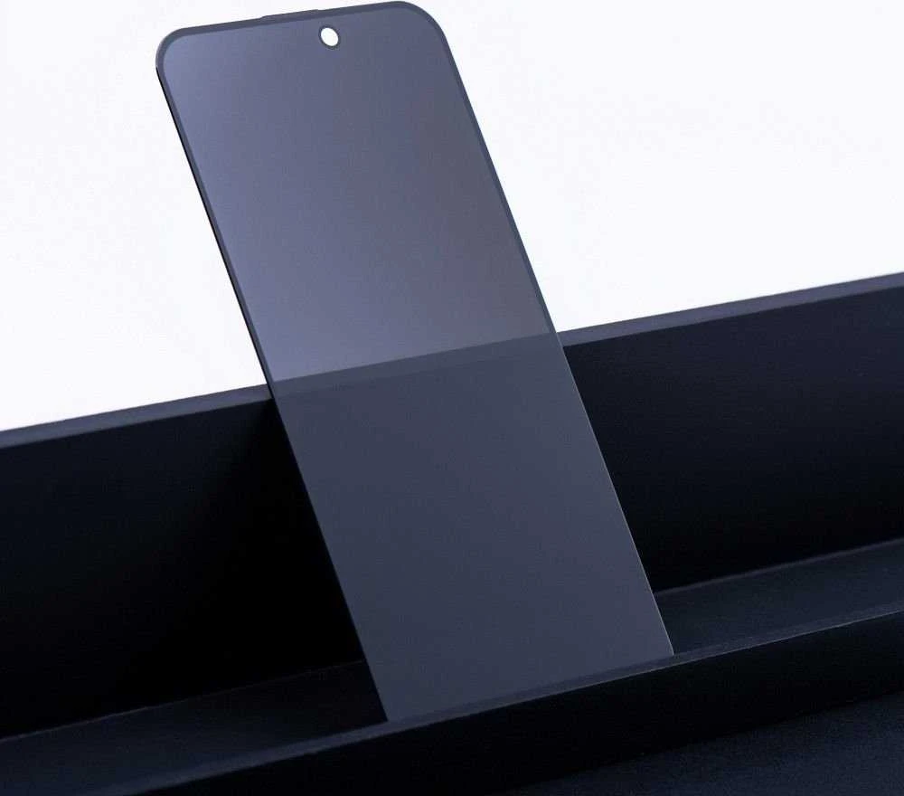 OG Premium Privacy Glass - skirtas Xiaomi Redmi Note 14 4G / Redmi Note 14 5G juodas