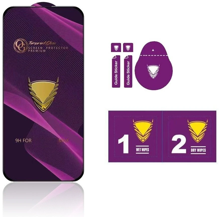 6D grūdintas stiklas, skirtas Samsung S25 FE OG Premium Glass juoda