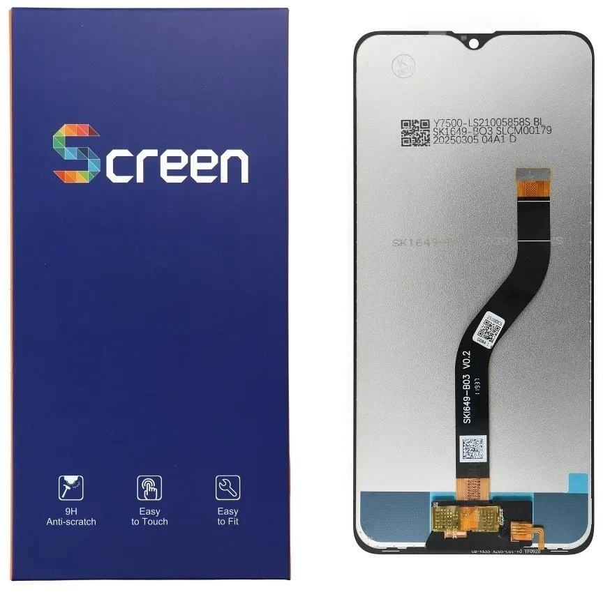 OG Originalus LCD ekranas, skirtas SAMSUNG A20S A207F/A207M OEM, be rėmelio.