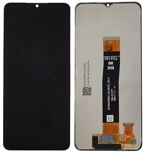 OG Originalus LCD ekranas, skirtas SAMSUNG A12 A125F/A125U/A125W/A125M OEM be rėmelio