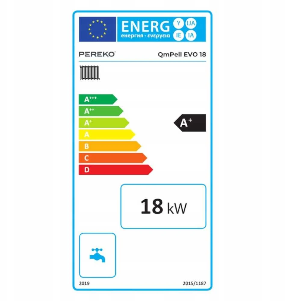Ogniwo Granulinis katilas QmPELL EVO 18 kW
