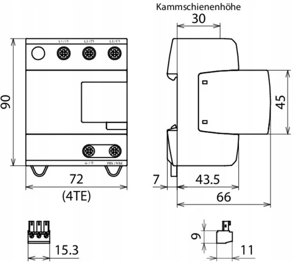 DEHNVENTIL M2 TNC 255FM T1+2+3
