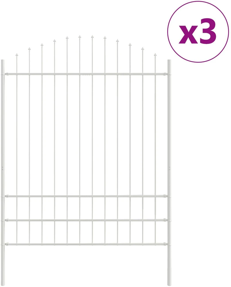 Sodo tvora WOERDEN 3 vnt. 170 x 225 cm Balta