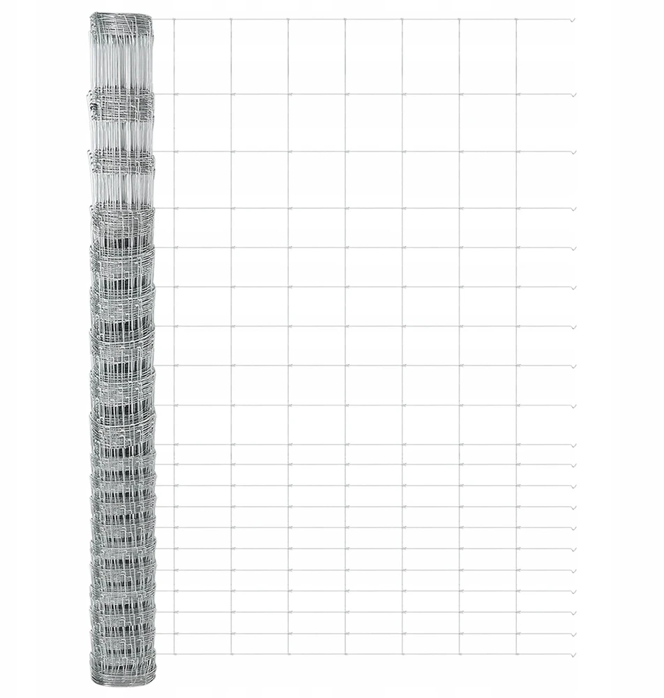 Suvirinta vielos tvora su betono pagrindu 25 x 1,6 m Sidabrinė