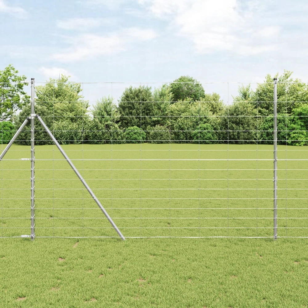 Pagrindo Suvirintas Vielos Tvora 25 x 1,6 m Sidabrinė Tinklelis