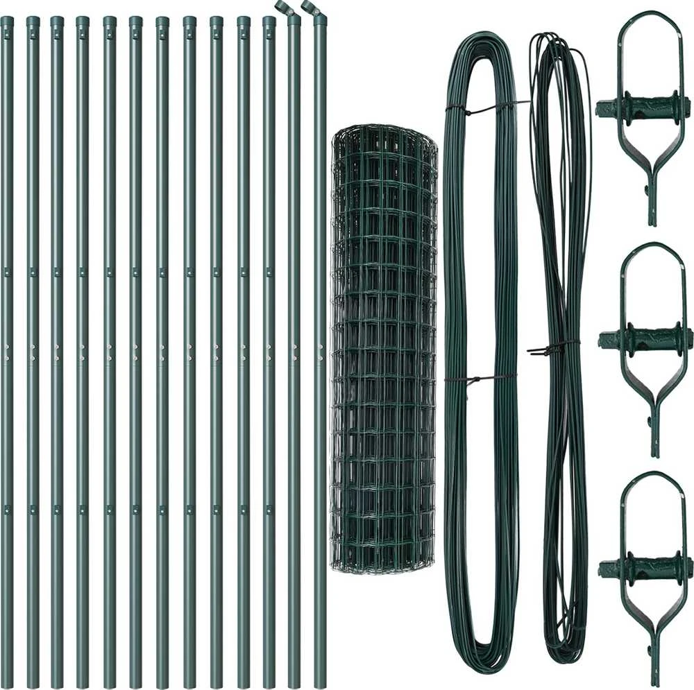 Euro tvoros žemės tvirtinimas 25 x 1,2 m PVC dengtas plienas