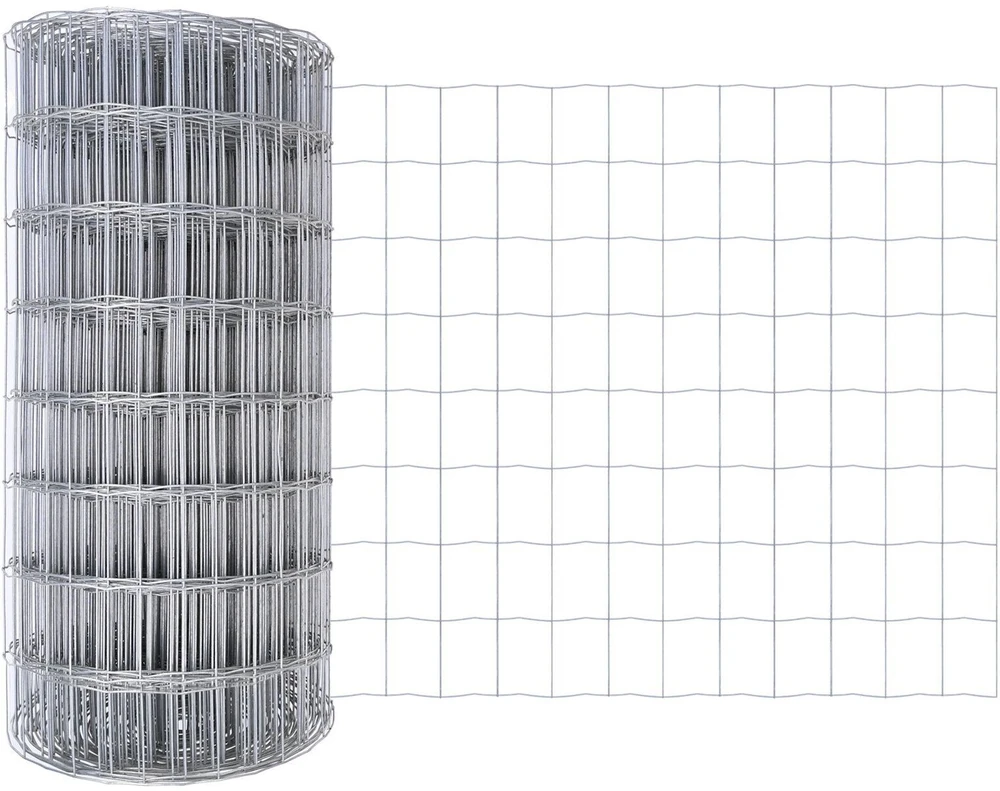 Lauko Euro tvoros gruntinis tvirtinimas 25 x 0,4 m Sidabrinė