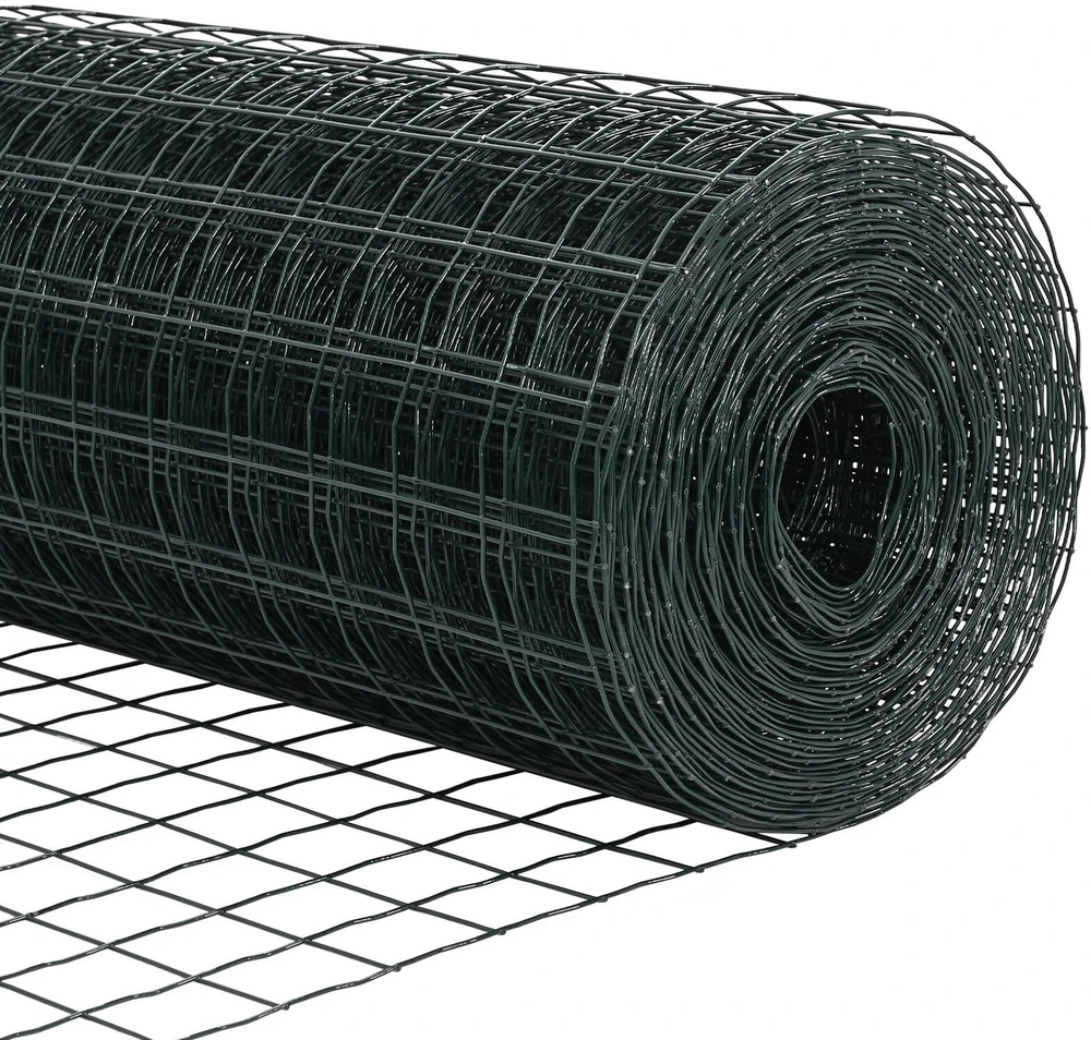 Euro tvoros žemės tvirtinimas 25 x 1,2 m PVC dengtas plienas