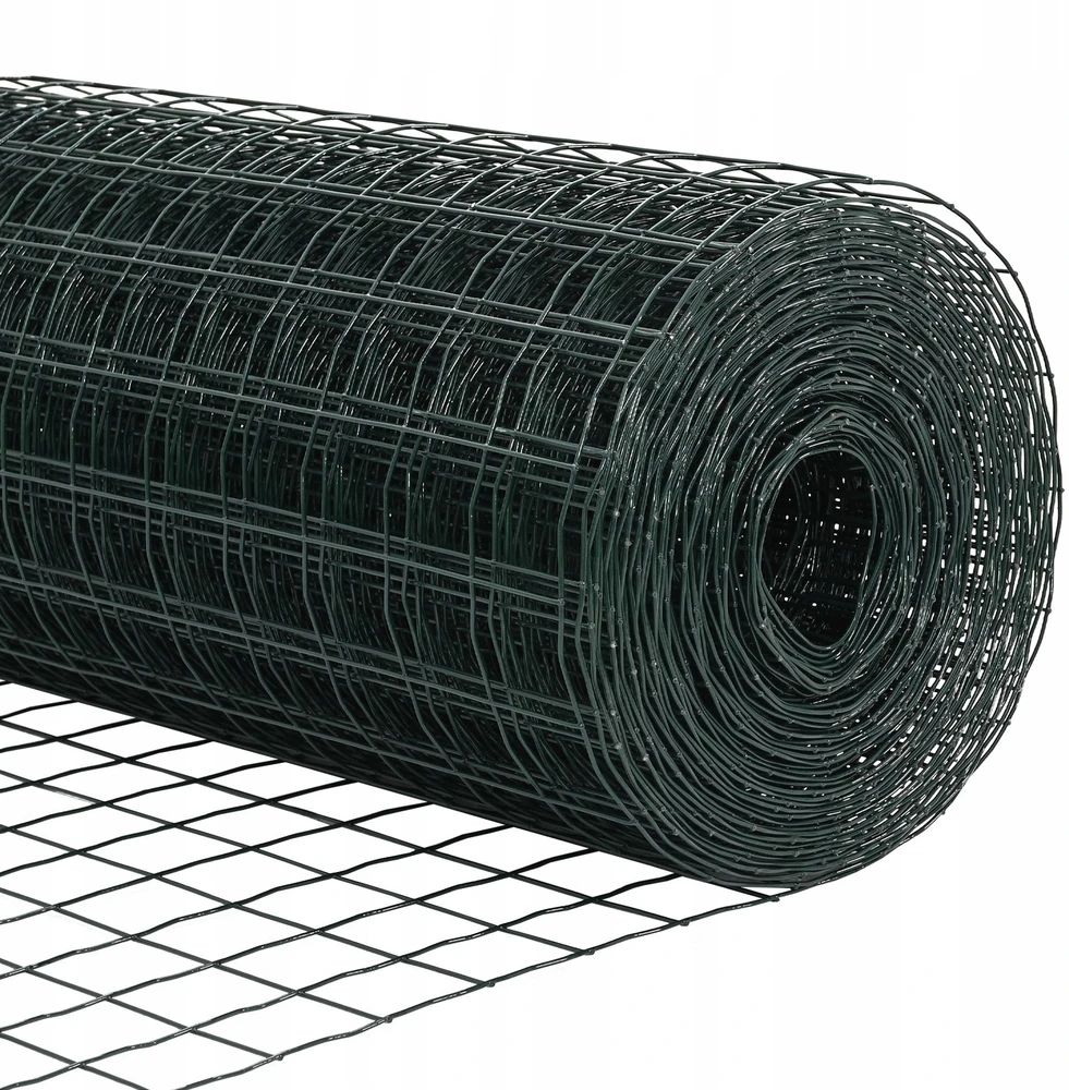 Euro tvoros žemės tvirtinimas 25 x 1 m PVC dengtas plienas