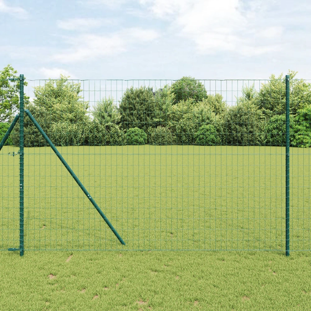 Euro tvoros žemės tvirtinimas 10 x 1,6 m PVC dengtas plienas