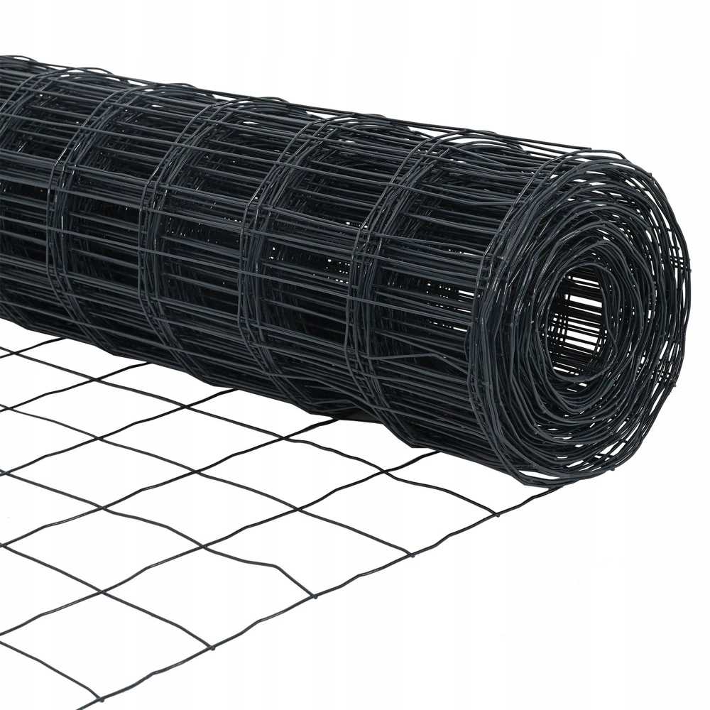 Euro tvoros žemės tvirtinimas 10 x 0,4 m PVC dengtas plienas