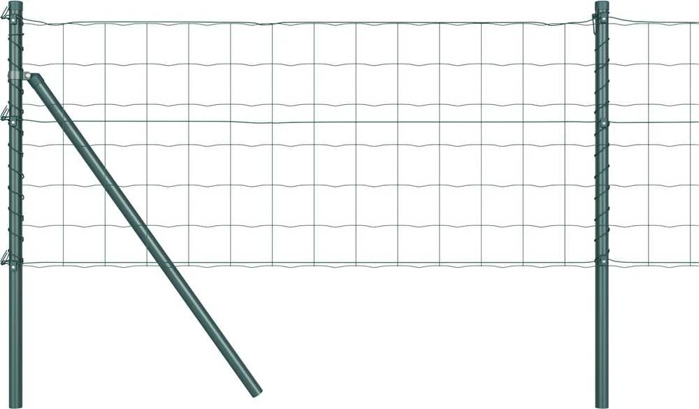 Euro tvoros žemės tvirtinimas 10 x 0,6 m PVC dengtas plienas