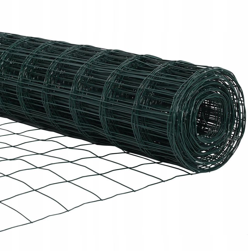 Euro tvoros žemės tvirtinimas 10 x 0,6 m PVC dengtas plienas