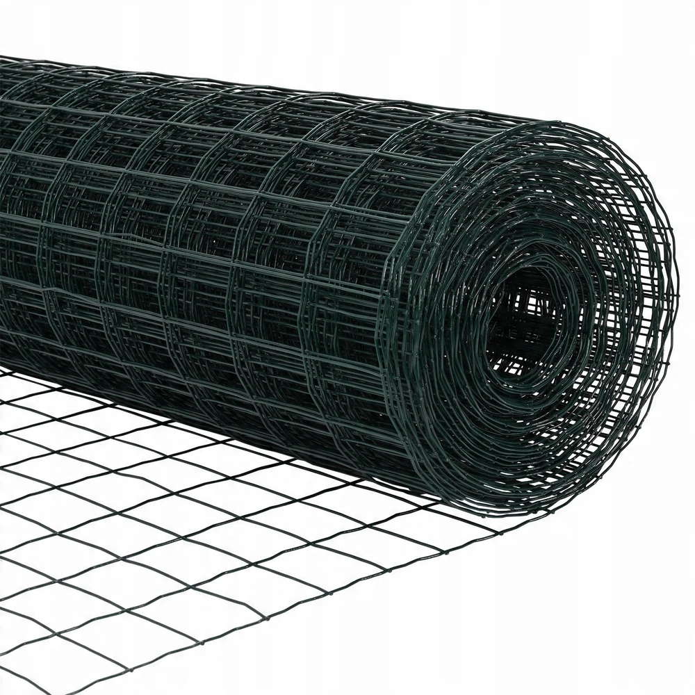 Euro tvoros žemės tvirtinimas 10 x 0,8 m PVC dengtas plienas