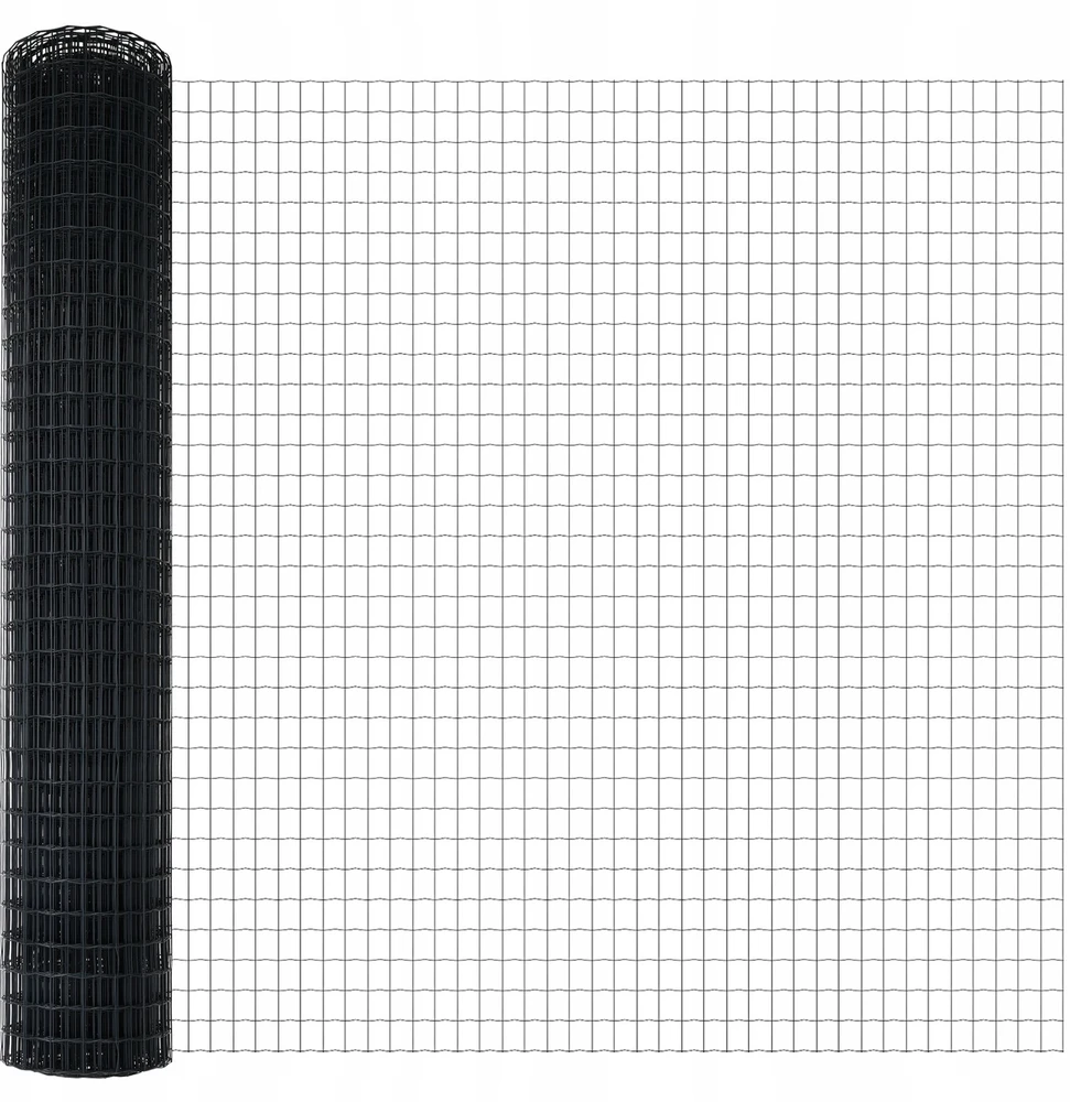 Euro tvoros žemės tvirtinimas 10 x 1,5 m PVC dengtas plienas