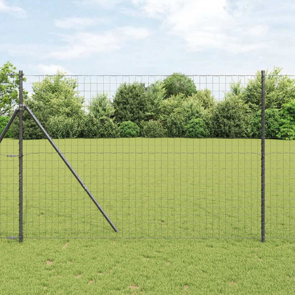 Euro tvoros žemės tvirtinimas 10 x 1,6 m PVC dengtas plienas