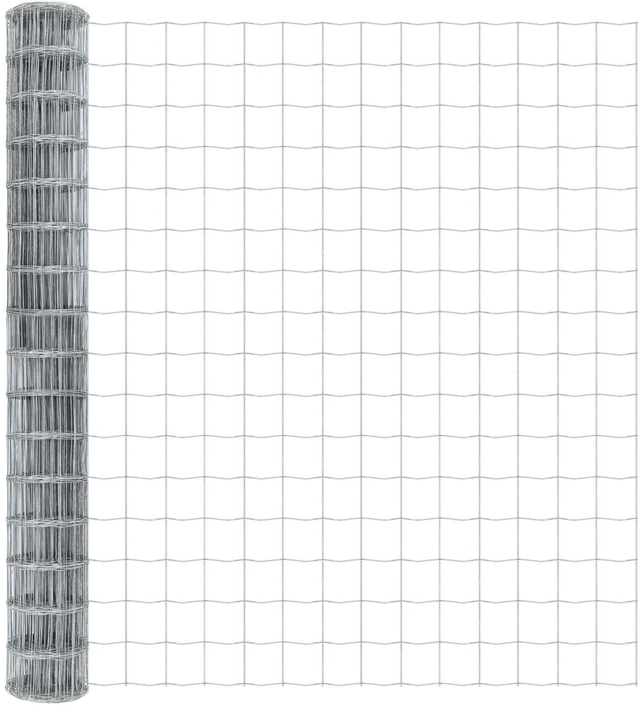 Lauko Euro tvoros gruntinis tvirtinimas 10 x 1,6 m Sidabrinė
