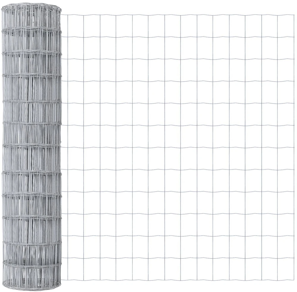 Lauko Euro tvoros gruntinis tvirtinimas 10 x 1 m Sidabrinė