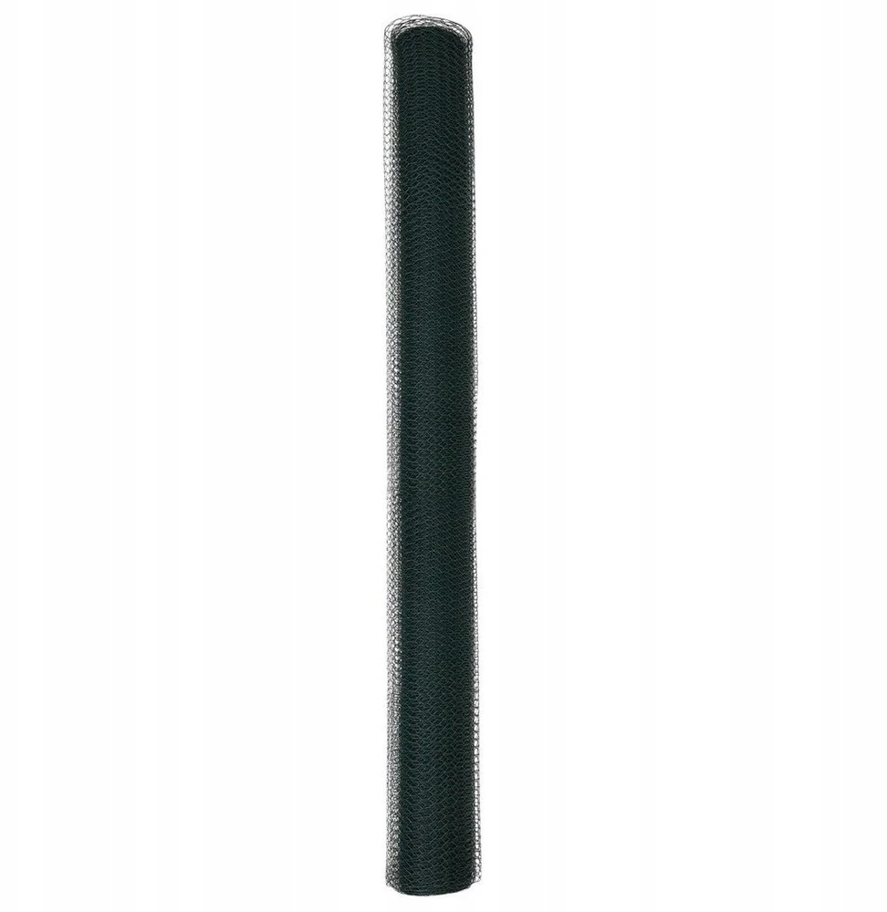 Heksagoninė tvora 1,6 x 50 m PVC Žalia