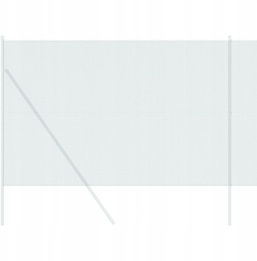 Heksagoninė tvora 1,6 x 50 m PVC Žalia