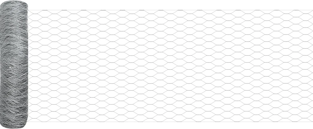 Hexagonal Fence with Post 10 x 0,6 m Galvanizuotas plienas