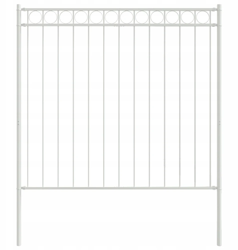 Tvorelių elementas ASSEN 170 x 170 cm Plienas Balta