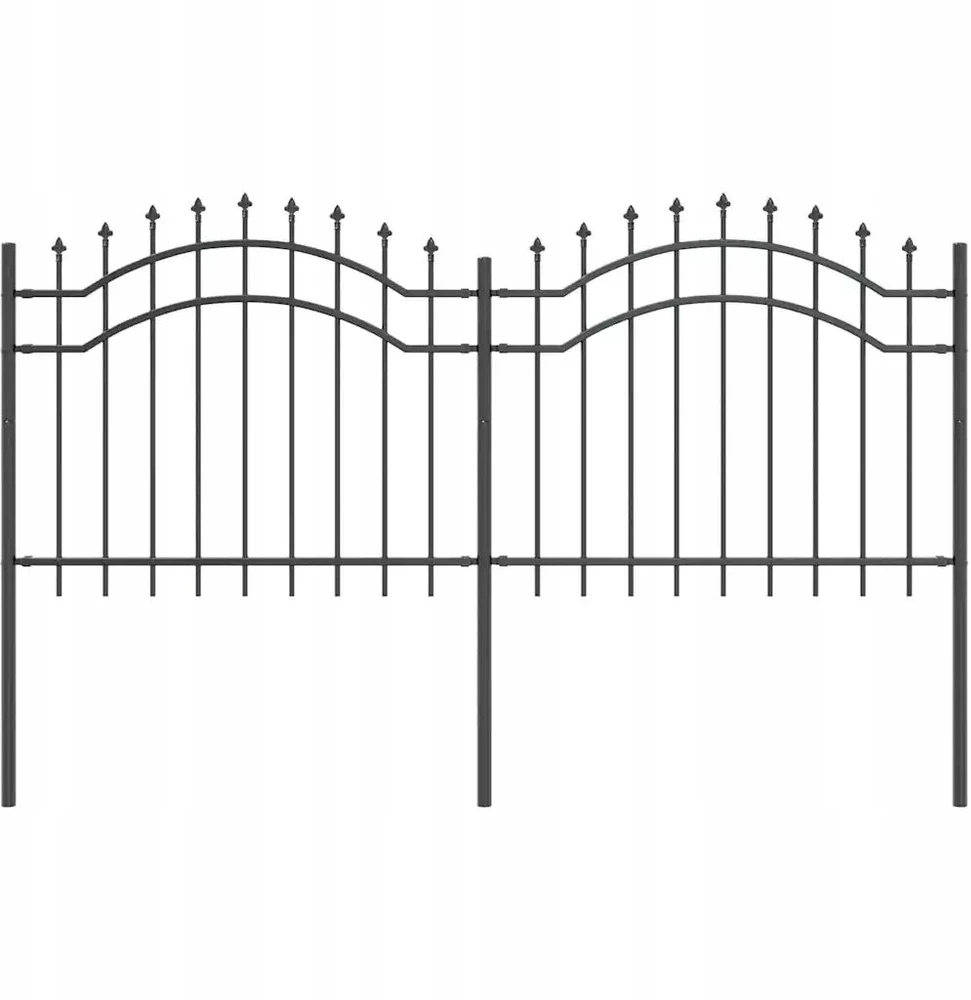 Sodo tvora WOERDEN 240 x 140 cm Pilka