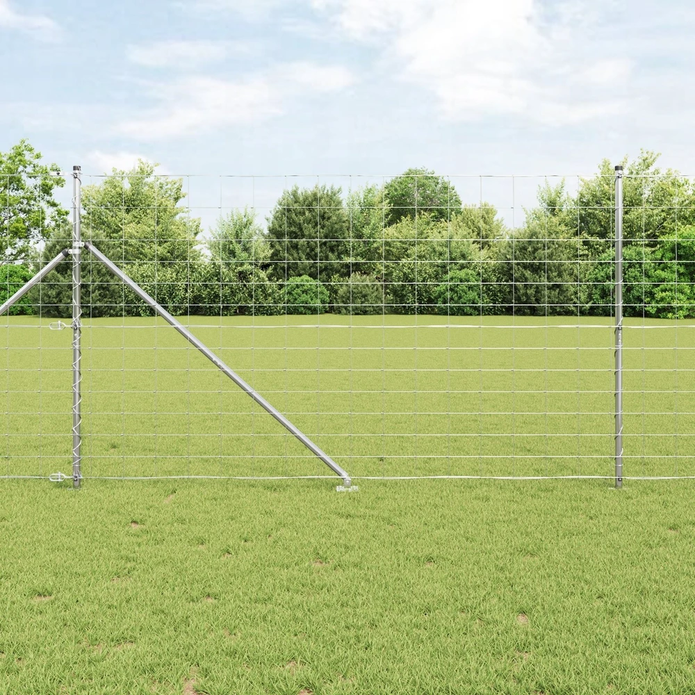 Suvirintas vielinis tvoras su smailiais galais 25 x 1,4 m