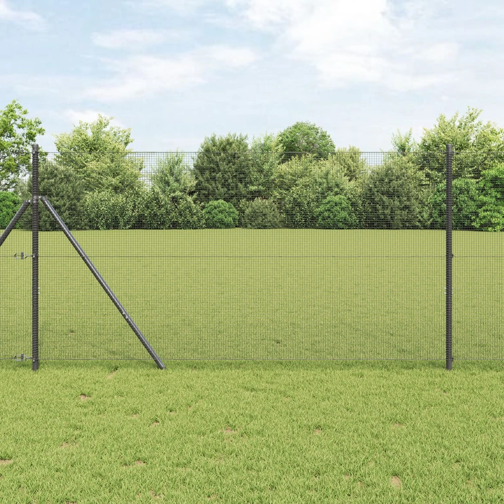 Suvirinto vielos tvoros 2500 x 120 cm Pilka