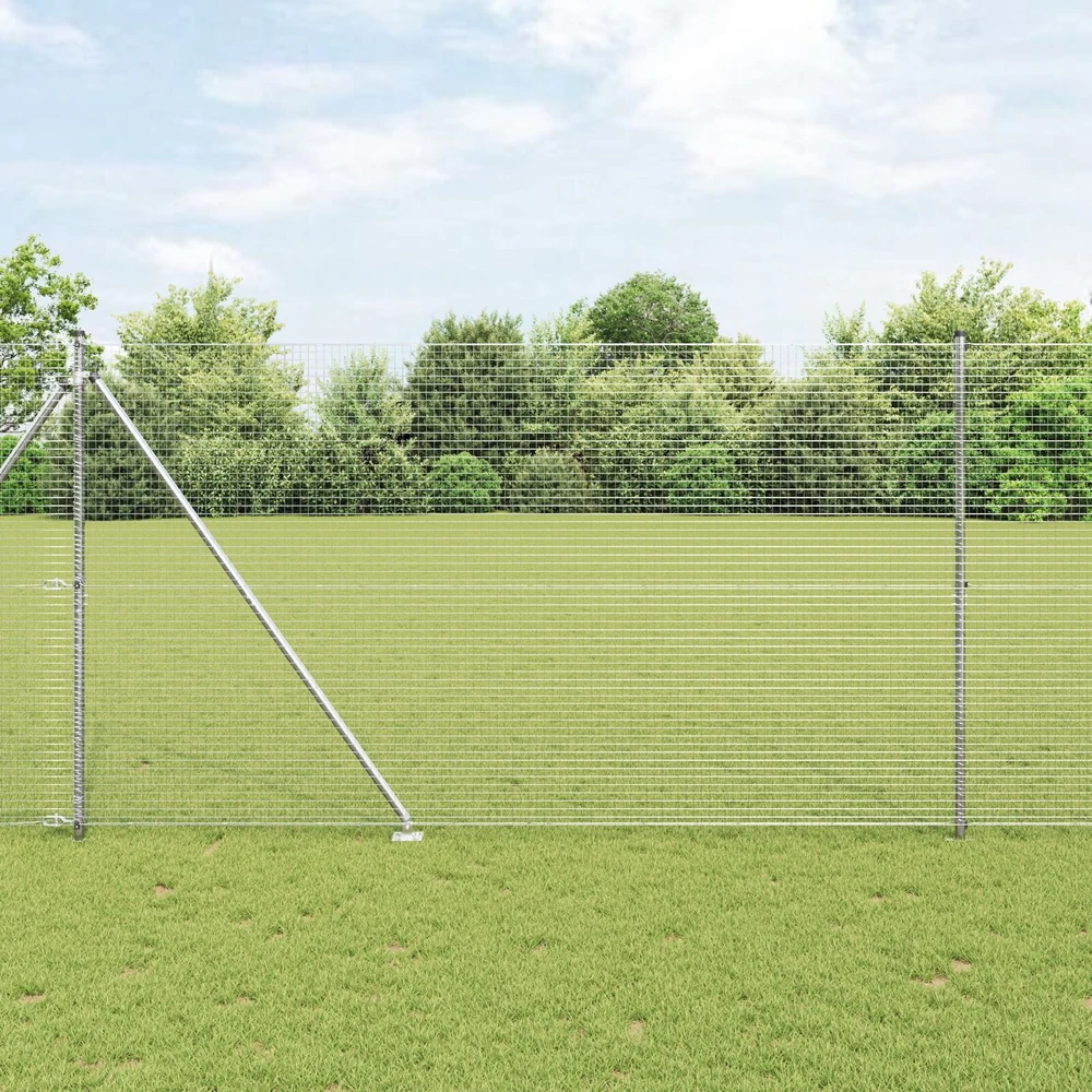 Suvirintas vielinis tvoras su smailiais galais 25 x 1,6 m