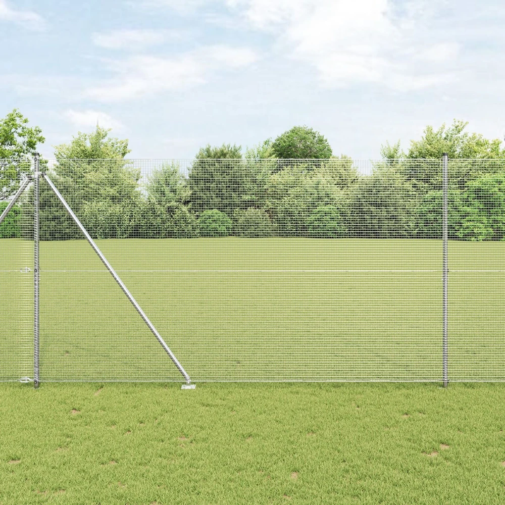 Suvirintas vielinis tvoras su smailiais galais 25 x 1,6 m