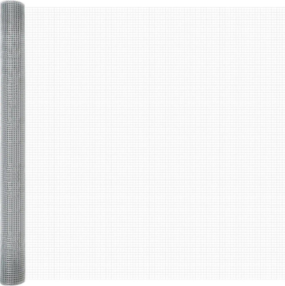 Suvirinta vielos tvora su betono baze 25 x 1,5 m Sidabrinė