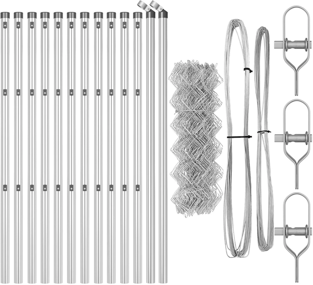 Grandinės tvoros tvirtinimas 25 x 0,4 m Galvanizuotas plienas