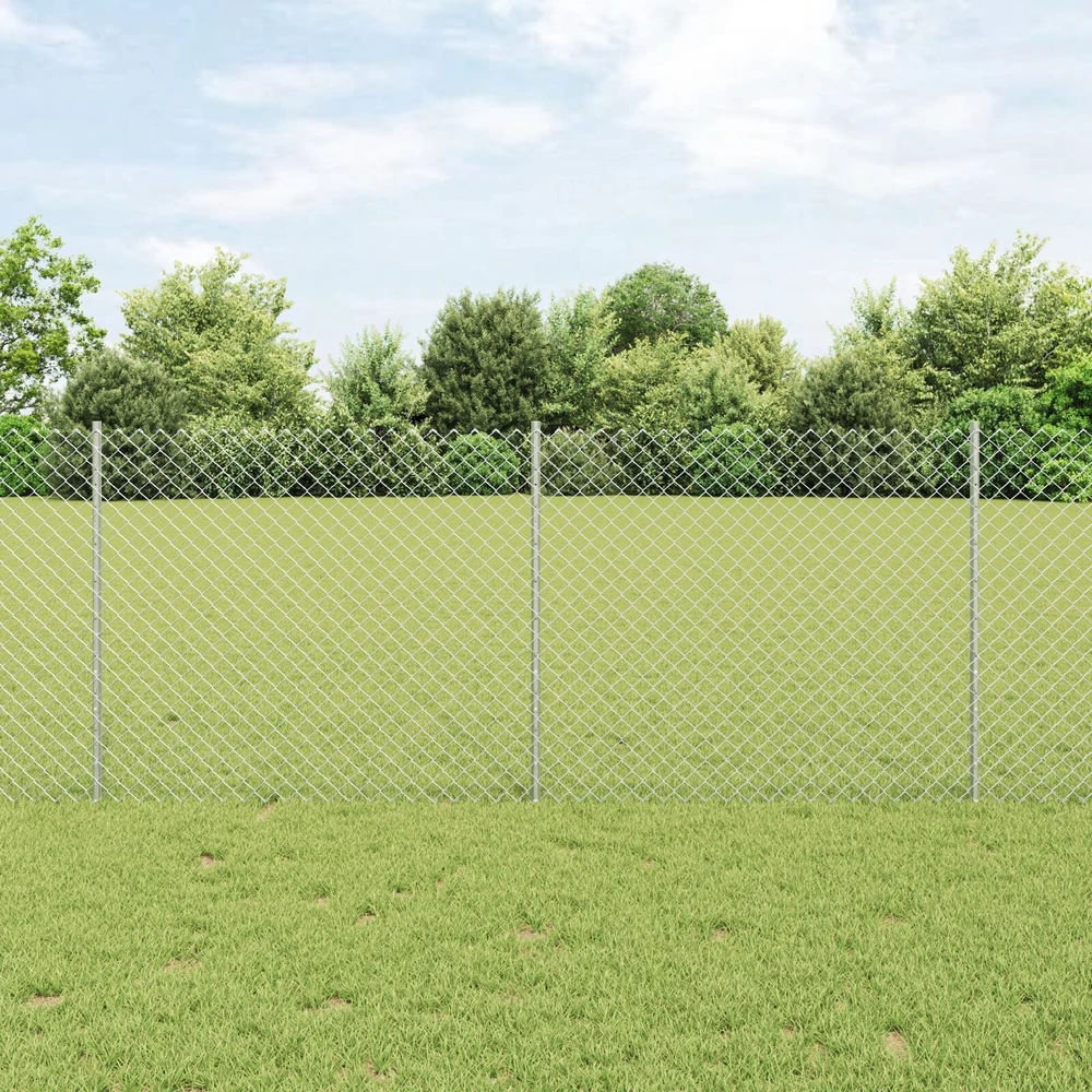 Grandininės tvoros su stulpeliu 10 x 1 m Galvanizuotas plienas