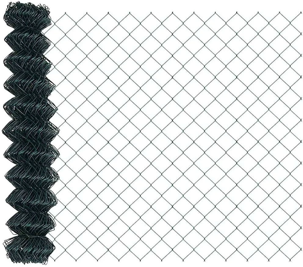Grandininė tvora su smaigaliais 10 x 1,2 m PVC dengtas plienas