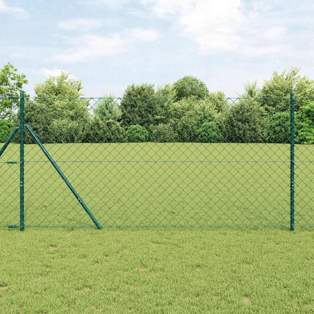 Grandinės tvoros tvirtinimas 10 x 1,2 m PVC dengtas plienas