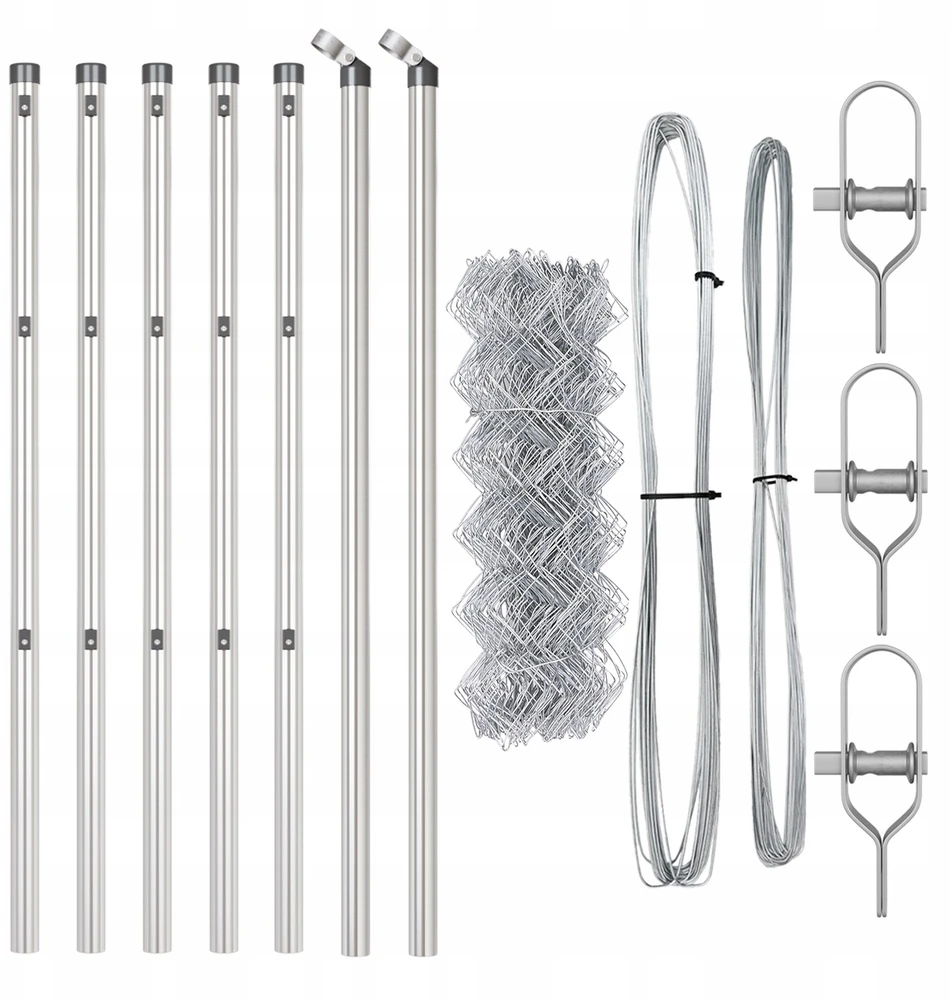 Grandinės tvoros tvirtinimas 10 x 0,4 m Galvanizuotas plienas