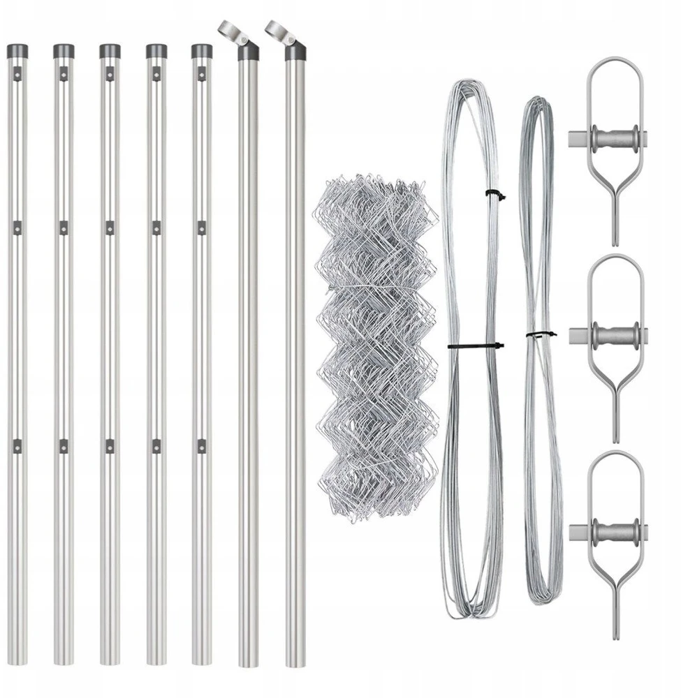 Grandinės tvoros tvirtinimas 10 x 0,8 m Galvanizuotas plienas