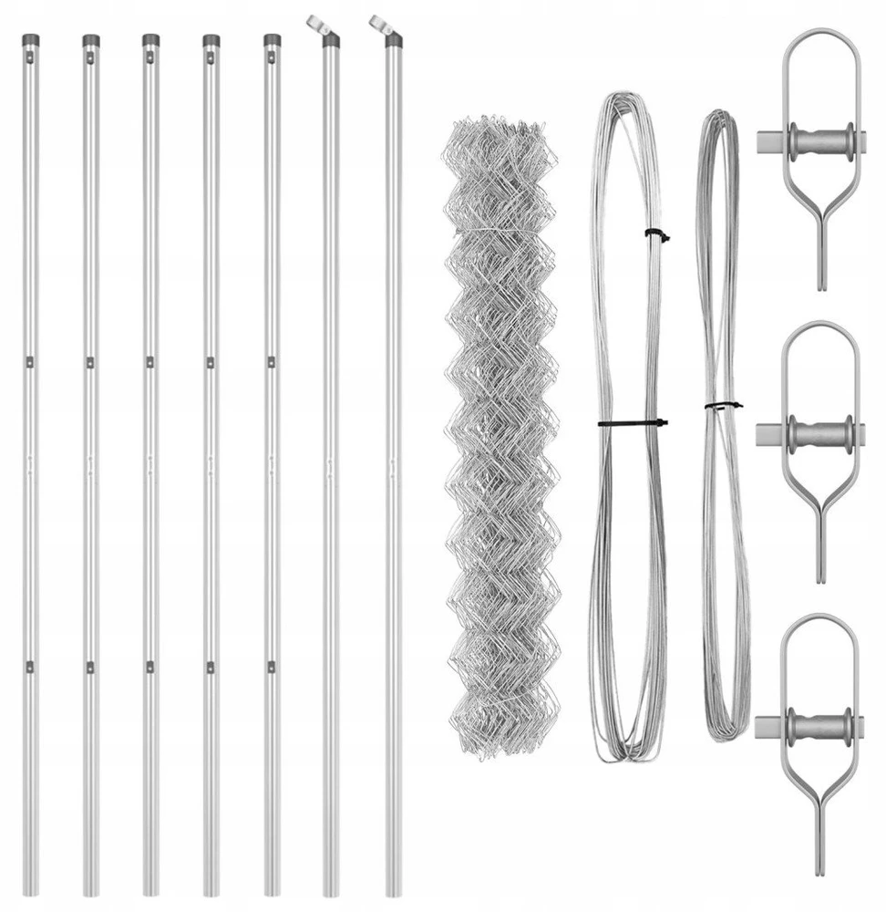 Grandinės tvoros tvirtinimas 10 x 1,4 m Galvanizuotas plienas
