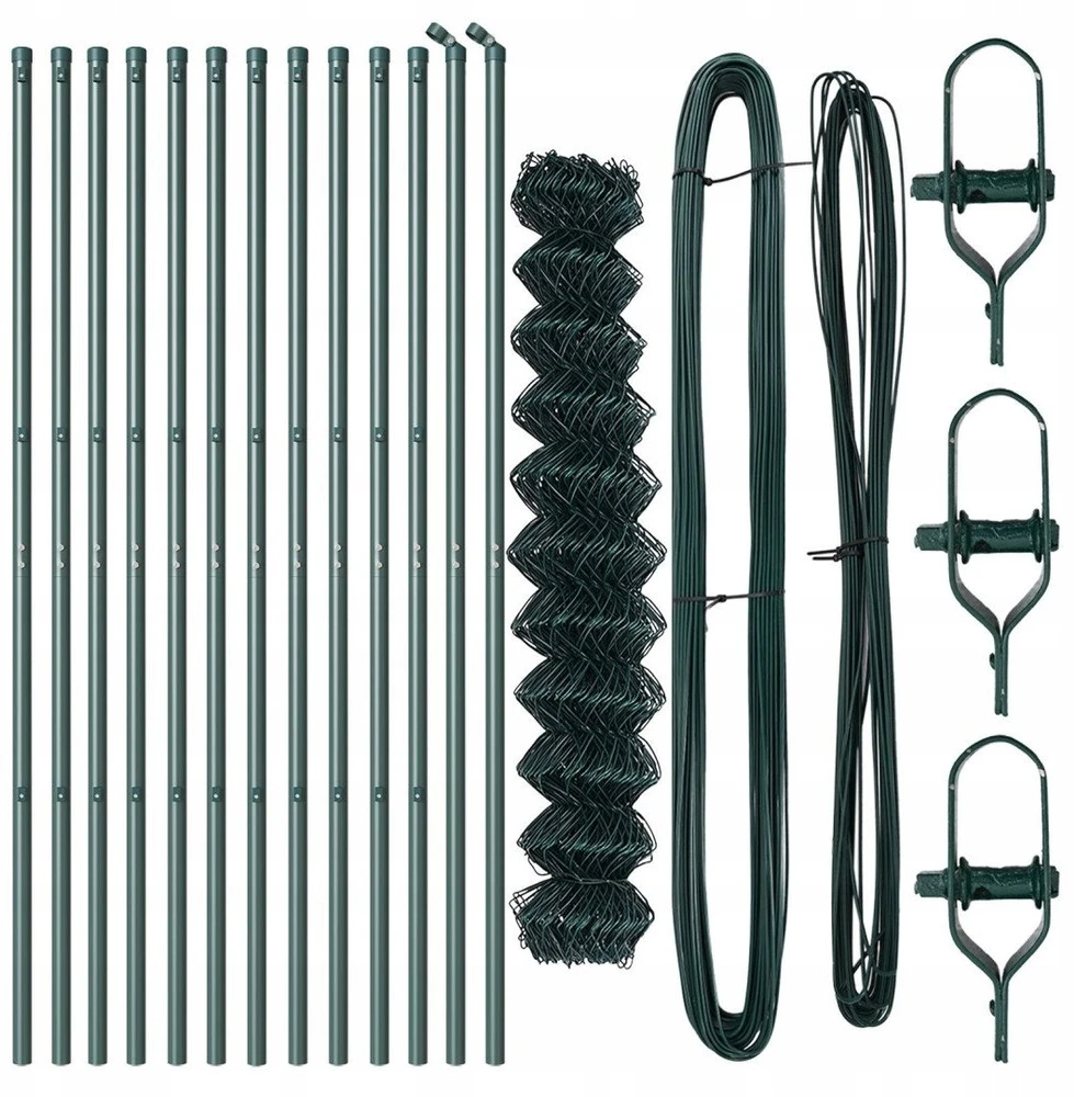 Grandinės tvoros tvirtinimas 25 x 1,2 m PVC dengtas plienas