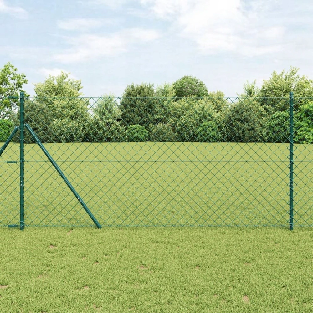 Grandinės tvoros tvirtinimas 25 x 1,2 m PVC dengtas plienas
